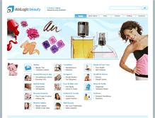 Tablet Screenshot of abilogic-beauty.com